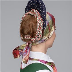 Rult med hårbånd bak til bunad fra Vest-Agder